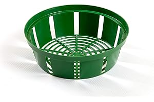 BIWIN Pflanzschale 10x für Blumenzwiebeln Zwiebeln Pflanzkorb Schale 25cm/23cm 10 Stueck (⌀ 23cm)