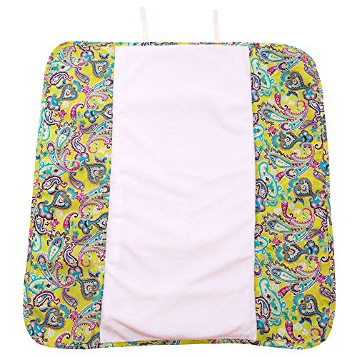 The Plush Pad Portable Changing Pad with Memory Foam - Bloom