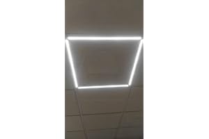 GREENICE Panneau LED 40W 3.600Lm 6000ºK 60X60Cm Cadre Lumineux 40.000H [WR-LPF-6060-40W-CW] |