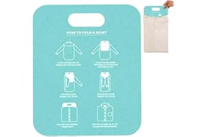 Aznever Faltbrett Für Kleidung, Hemd Faltbrett, T-Shirt-Kleiderordner, Langlebiger Falthelfer, Einfache Und Schnelle Faltbretter Für Erwachsene Und Kinder (30,5 X 25,3 X 1 cm)
