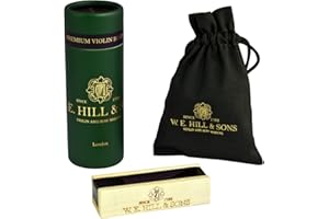 W. E. HILL & SONS W.E. Hill & Sons Premium. Colophane premium pour violon. Recette historique offrant une articulation exceptionnelle et une projection idéale pour solistes. Fabriquée à la main au Royaume-Uni