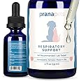 Respiratory Support Supplement for Dogs & Cats | Naturally Promotes Optimal Respiratory Function in Pets | Safely aids with Symptoms of Seasonal Allergies | by Prana Pets