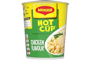 Maggi Hot Cup Chicken Noodles 59.2g (Pack of 8)