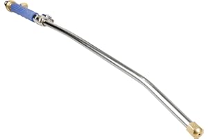 Greengeers 90974 Lance Jet d'Eau sous Pression 77 cm avec 2 Buses en Laiton