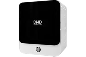 DMD Collective – 3kg Mini Vented Tumble Dryer, 830W Compact Laundry Dyer with 5 Drying Modes, Stainless Steel Tub & Overheat Protection, 180min Timer Countertop/Wall Mounted