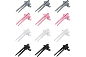 FAMIDIQGO 12 szt. patyczków do przekąsek dla graczy, do gier, kontrolerów gier, akcesoriów do gier, telefonów komórkowych (4 kolory)