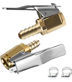 Adaptateur De Gonflage Rapide En Laiton Pour Pneus - Buse Américaine, Diamètres Intérieurs 6mm Et 8mm
