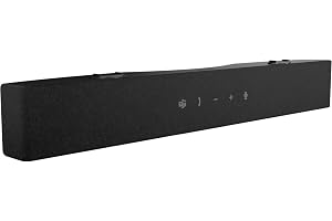Pro Premium konferensljudsbar SB725 — AI-brusreducering, dubbla mikrofoner, ekoreducering, kompatibel med 40+ Dell-bilds