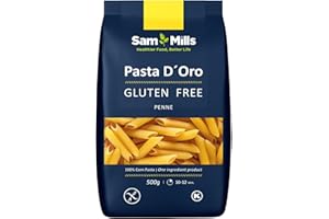 Sam Mills - Plumas Sin Gluten - 1 paquete de 500 g - 100% Harina de Maíz - Fabricado en Instalaciones Sin Gluten - Mejora el Tránsito Intestinal - Ideal para Dietas Veganas