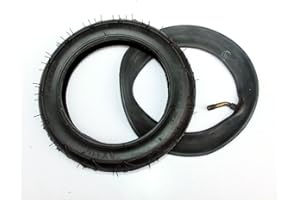 L-faster 8 "Rueda neumática con Tubo Interior para Kick Scooter Scooter tamaño de la Rueda 8x1 1/4 de aleación de Aluminio Hub 32 mm de Ancho de Rueda con rodamientos