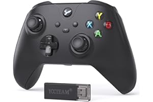 YCCTEAM Wireless Controller for Xbox One, Gaming Controller with 2.4G Adapter for Xbox Series X/S, Xbox One X/S, Xbox One Controller Wireless for Xbox Series S Controller PC Windows 10/11.