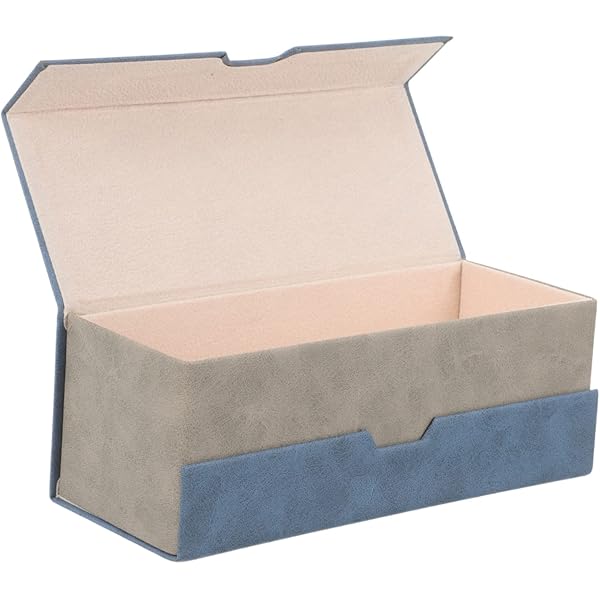 Custodia Rigida Pieghevole Per Occhiali - Triangolare Con Chiusura Magnetica, Porta Lenti E Accessori - Foto 4