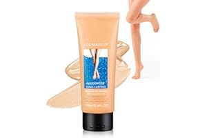 PTOSYAPE Leg Makeup To Cover Veins，Tattoo Cover Up Makeup，Long Lasting & Sweatproof Tattoos, Body Make-Up For Legs, Waterproof Body Makeup For Scars (2#)