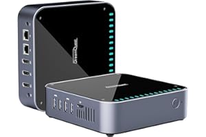 DreamQuest Mini PC Windows 11 Pro, Mini Ordinateur de Bureau Intel N95 (jusqu'à 3,4 GHz) 16Go DDR4 512Go SSD mit 4K HDMI/2x Gigabit Ethernet/WiFi 5/Bluetooth4.2/USB3.2 pour Bureau Étude Computer