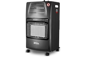 WARM TECH Chauffage gaz infrarouge 4.2 KW pliable