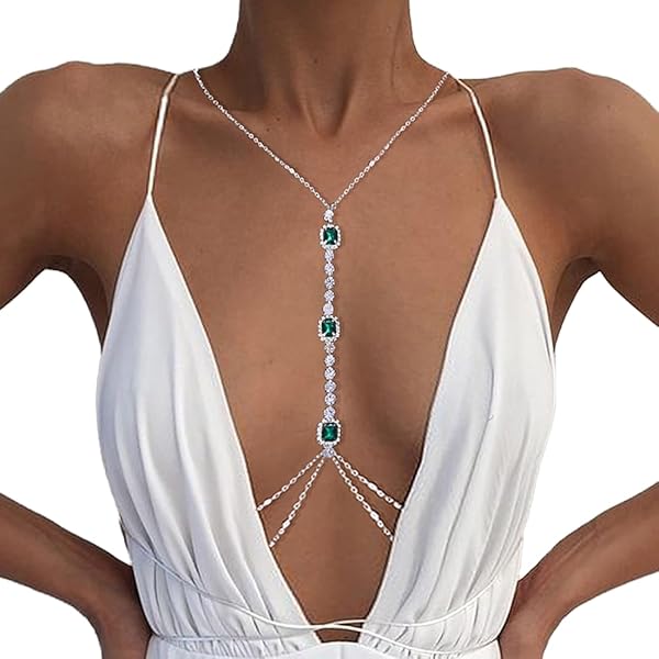 DHER 4 Pièces Boucle Bikini Strass – Boucles Décoratives