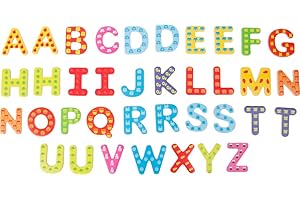 small foot Caisse en Bois Lettres aimantées Educate, 37 Lettres, Apprendre l'alphabet, écrire Les Premiers Mots, 10732
