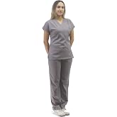 Onora Unisex Soft Likra Hemşire ve Doktor &Uuml;niforması,Cerrahi Takım Scrubs &Uuml;niforma