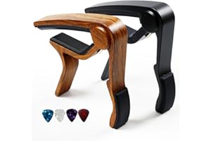 JUNLEGO Kapodaster für Akustikgitarre, E-Gitarre und Ukulele - 2er Pack