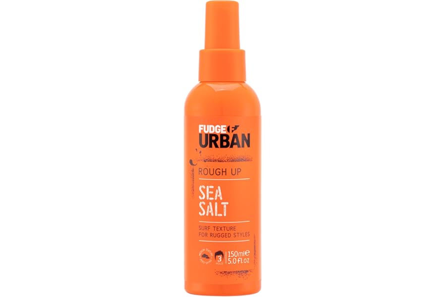 Fudge Urban Sea Salt Spray, Texturizing and Volumizing with Flexible Hold, Unisex, Sea Salt Spray for Hair Men, 150 ml