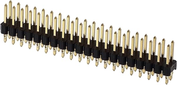 Vilros GPIO 40 pin senza saldatura Hammer-in Header per Raspberry Pi Zero, Zero W, Zero 2 W, Pi Pico 2 W, compatibile con custodia Pi Zero, facile da installare (solo intestazione, senza saldatura - 1