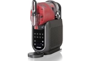 Cloer 9960 Máquina de granizados, hasta 2,5 litros, 6 programas, Slush Ice, cócteles frozen, batidos, frappé, zumos helados, bebidas frías, ajuste individual, fácil limpieza, temporizador 12h