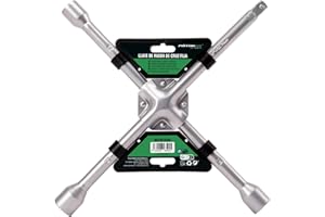 MOTORKIT Clé en croix Croix démonte roue MOTOR16500