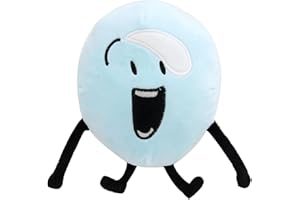 TSHY iFii Battle for Dream Island Plush Toy, Bfdi Stuffed Doll Leafy/Firey/Flower/Bubble/Teardrop Stuffed Toys for Kids and Fans (Bubble 15 * 13 * 10cm)