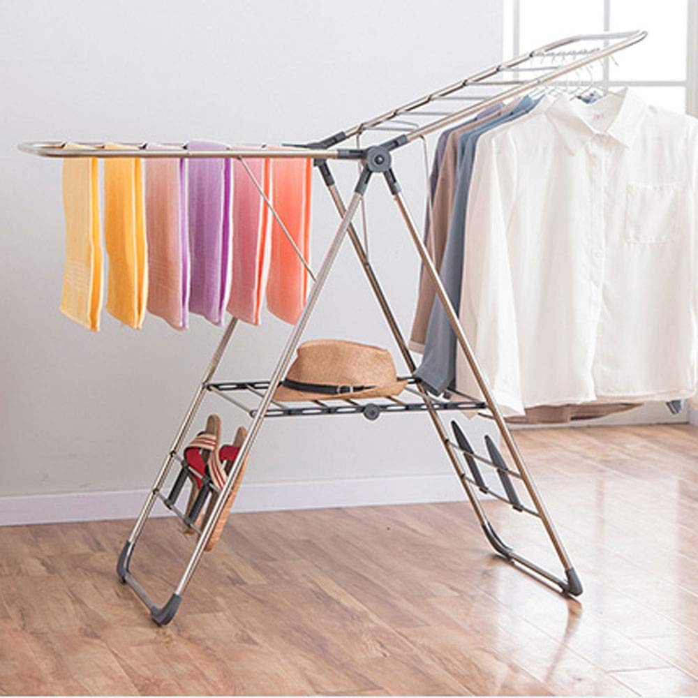 Versione-in-Acciaio-Inossidabile-dello-stendino-Pieghevole-a-Doppia-Anta-a-Telaio-Pieghevole-stendino-Multifunzionale