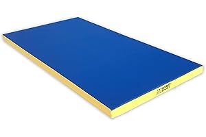 NIRO SPORTGERÄTE NiroSport colchoneta de ejercicios 200x100x8cm Colchoneta de aterrizaje colchoneta deportiva alfombrilla de gimnasia Esterilla para Gimnasia Fitness Deportes Entrenamiento