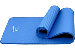 Fitem Tapis de Sol Ultra-Epais en Mousse Confort Haute Densité NBR - 183 x 60 x 1,5 cm ou 1 cm - pour Gym,Yoga, Sport, Gymnastique, Fitness, Pilates, Musculation