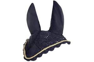 HKM 33876972 Fliegenhaube, S, dunkelblau/gold