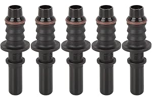 X AUTOHAUX 5 Stück 7,89mm ID8 Auto Kraftstoffleitungsschlauch Schnellspanner Stecker