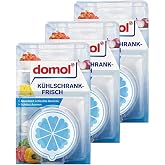 DOMOL Kokusuz Buzdolabı Deodorantı Kartuş Ve Karbon Filtre 40 Gr (3 Adet)