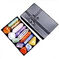 Premium Healing Crystals Kit in gift Box - 7 Chakra Set Tumbled Stones（Seven colored stone, hexagonal crystal）7 Chakra Stone Set Meditation Stone，Yoga Amulet With Gift Box