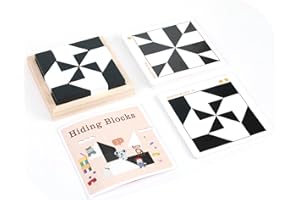 QZMTOY Brain Puzzle Spiel, IQ Puzzle Game with 80 Challenges,Holz Brain Teasers Spiel Puzzles, Montessori Brettspiele Spielzeug 3D Puzzles