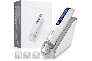 bio pen Q2 Professionnel Microneedling Pen - Authentisch 100% - Bestauty X bio pen - 2024 Version Appareil de Beauté 3-en-1 Multifonctionnel - Livré avec 3 Cartouches (9/14/25 Pins)