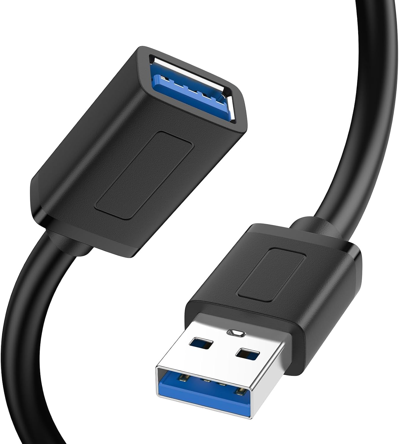 Vancle Cable Alargador USB 3.0 5 GB/s 1M, Cable de Extensión Tipo A Macho a Hembra, para Cámara Impresora Ordernador Ratón Teclado Hub Pendrive y Otros (1 Pack)