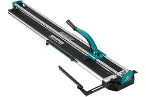 ZELCAN Tagliapiastrelle 120CM Taglia Spessore da 6mm a 15mm Taglia Mattonelle Professionale 1200mm Taglia Piastrelle Manuale Preciso con Laser (Blu 1200mm)