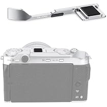 JJC XT50 - Poignée en métal pour pouce - Pour appareil photo Fujifilm Fuji X-T50 - Meilleur équilibre et prise en main - Confortable - XT50 - Support