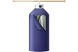 Uten Mini Sèche-linge Portable, 600W Séchoir Electrique à Pompe à Chaleur, Minuterie Arrêt Automatique, Adapté aux Voyages D'affaires, Dortoirs Universitaires, Appartements, Hôtels