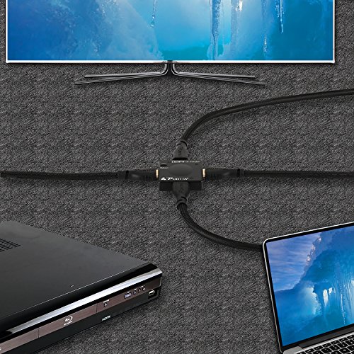 Portta HDMI Mini Switcher 3×1 3 port v1.3 1080p Verteiler Umschalter Switch 3 x IN 1 x OUT Unterstützung PS4 DVD HDTV - 6