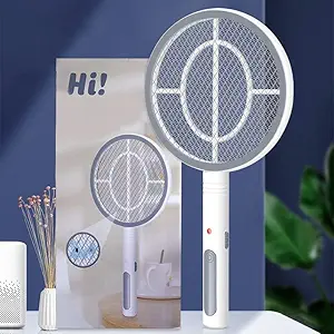 Mosquito Bats Killer Racket Rechargeable Handheld Electric Fly Swatter Mosquito Killer Racket with UV Light Lamp Racket USB Charging Base, Electric Funko Pop! Marvel (1-Mosquito Bats)