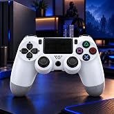 Elite White Kablosuz Oyun Kolu, Bluetooth Gamepad, PS4/PC/Android TV Uyumlu, &Ccedil;ift Titreşimli, Şarj Edilebilir