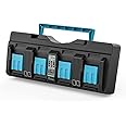 Makita Ladegerät 4-Port Schnellladegerät Für Makita 18V Akkus