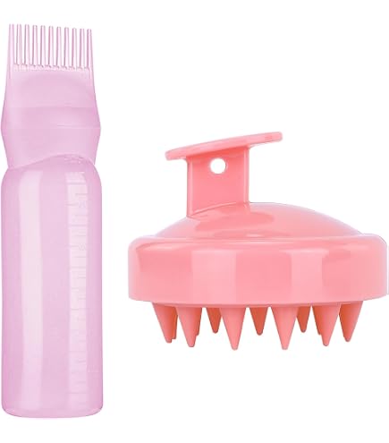 Wurzelkamm Applikatorflasche 170 Ml - Haarfärbebürste Mit Skala Für Präzises Ausmalen