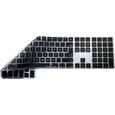 McStorey Apple Magic Keyboard 2 A1843 Numerik T&uuml;rk&ccedil;e Q Klavye Koruyucu &ndash; TR UK US Uyumlu ISO + ANSI Hibrit Kesim Ultra İnce S