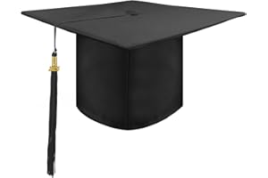 AUYAO Graduation Hat for Adult Graduation Cap, Adjustable Academic Graduation Hat, Academic Costome Graduation Cap Unisex Graduation Gifts, Graduation Party Supplies Graduation Cap with 2025 Pendant