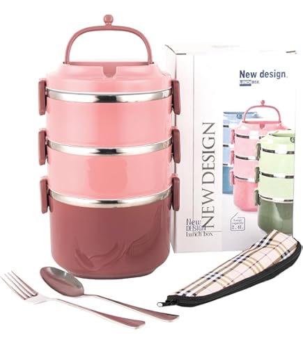 Geïsoleerde Lunchcontainer 304 Roestvrij Staal Verzegelde