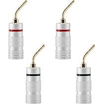 Connettore For Altoparlante A Banana Da 2 Mm 24K Rame - Foto 5